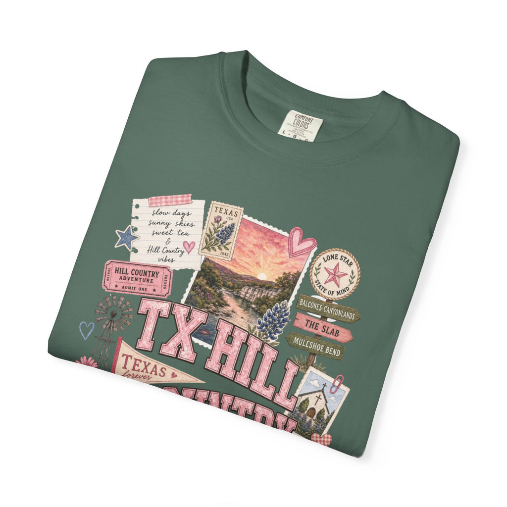 TX Hill Country Scrapbook Tee