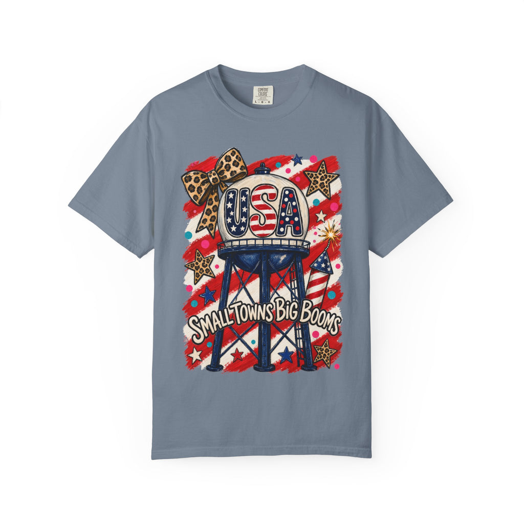 Small Towns Big Booms Tee