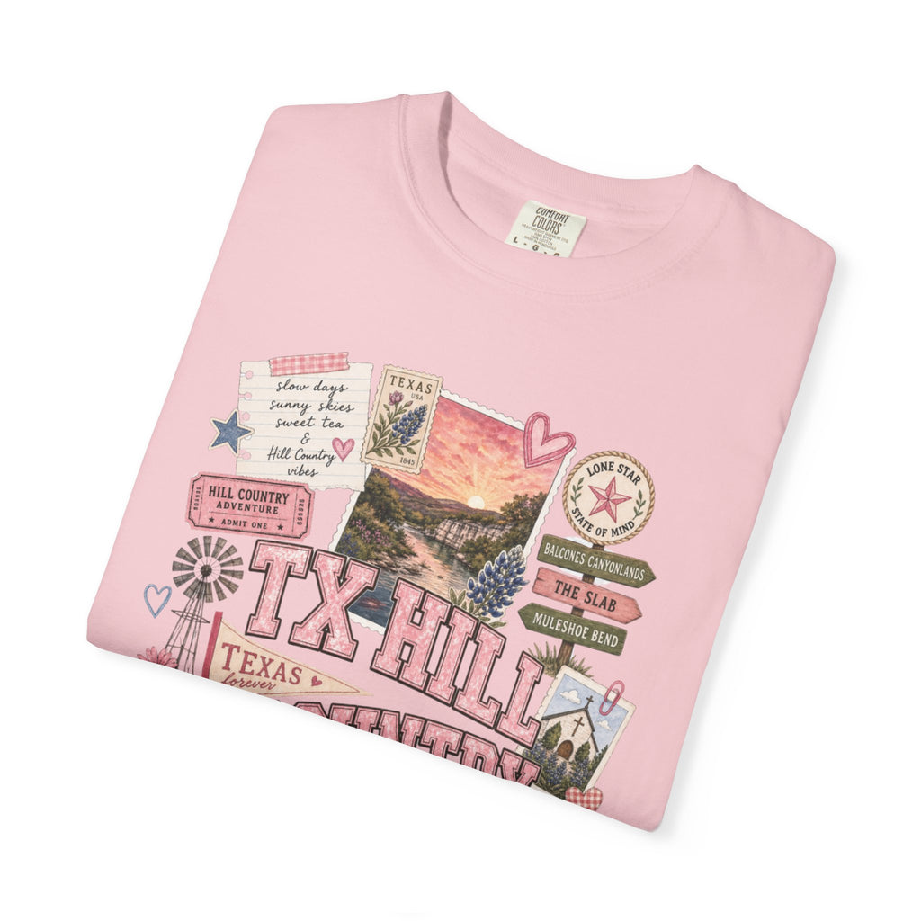 TX Hill Country Scrapbook Tee