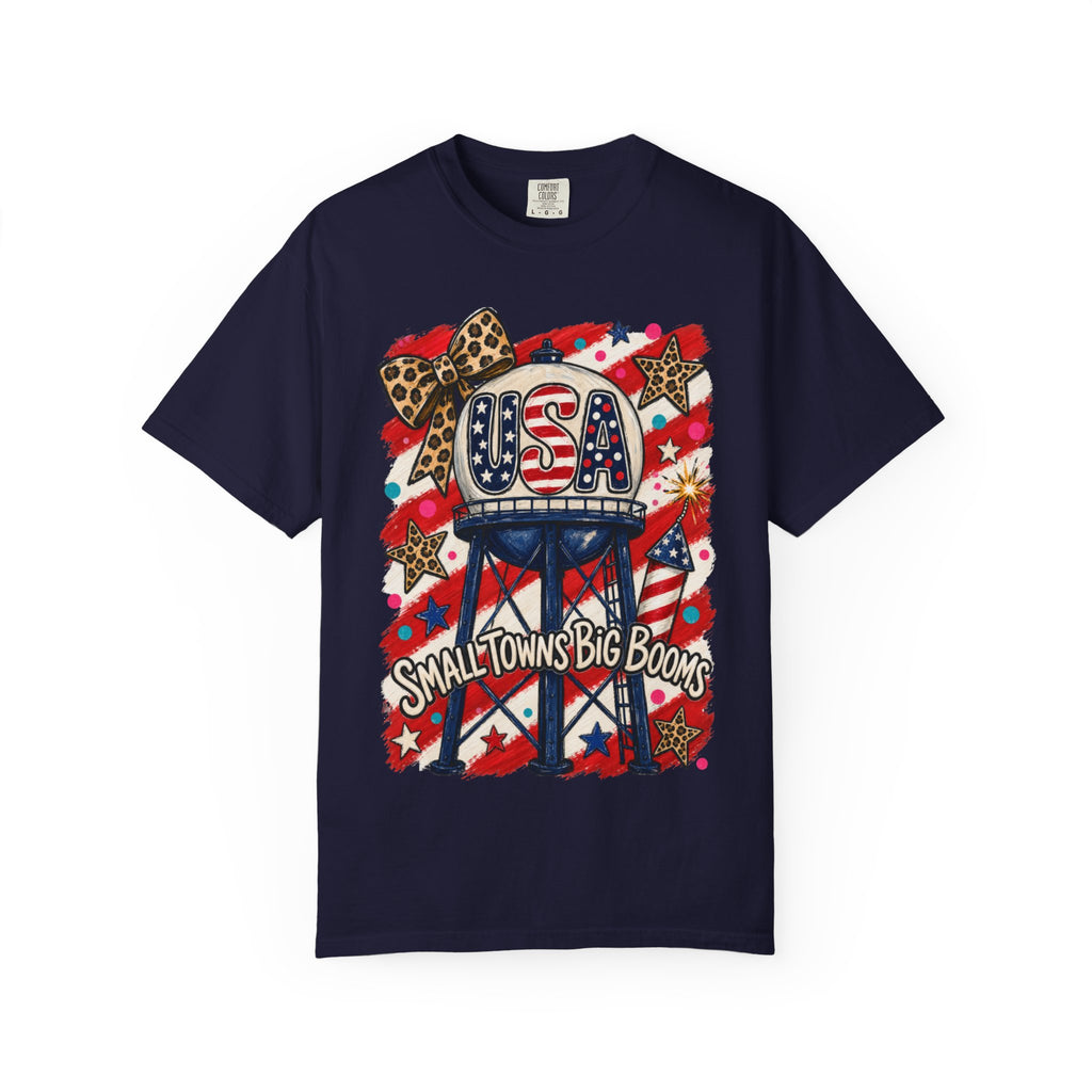 Small Towns Big Booms Tee