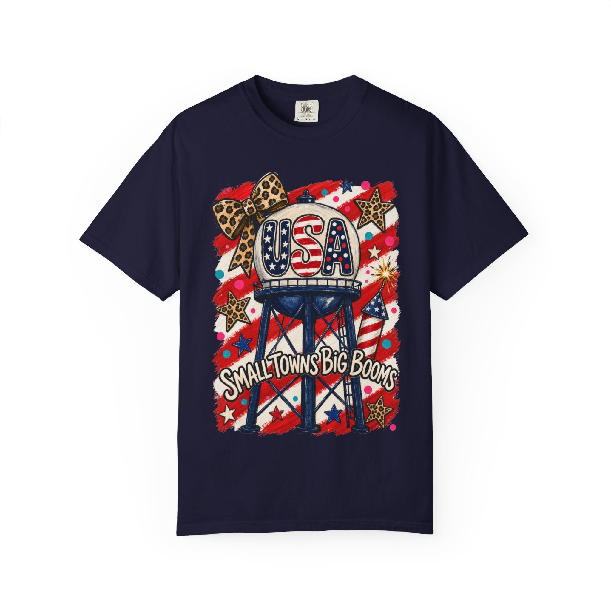 Small Towns Big Booms Tee