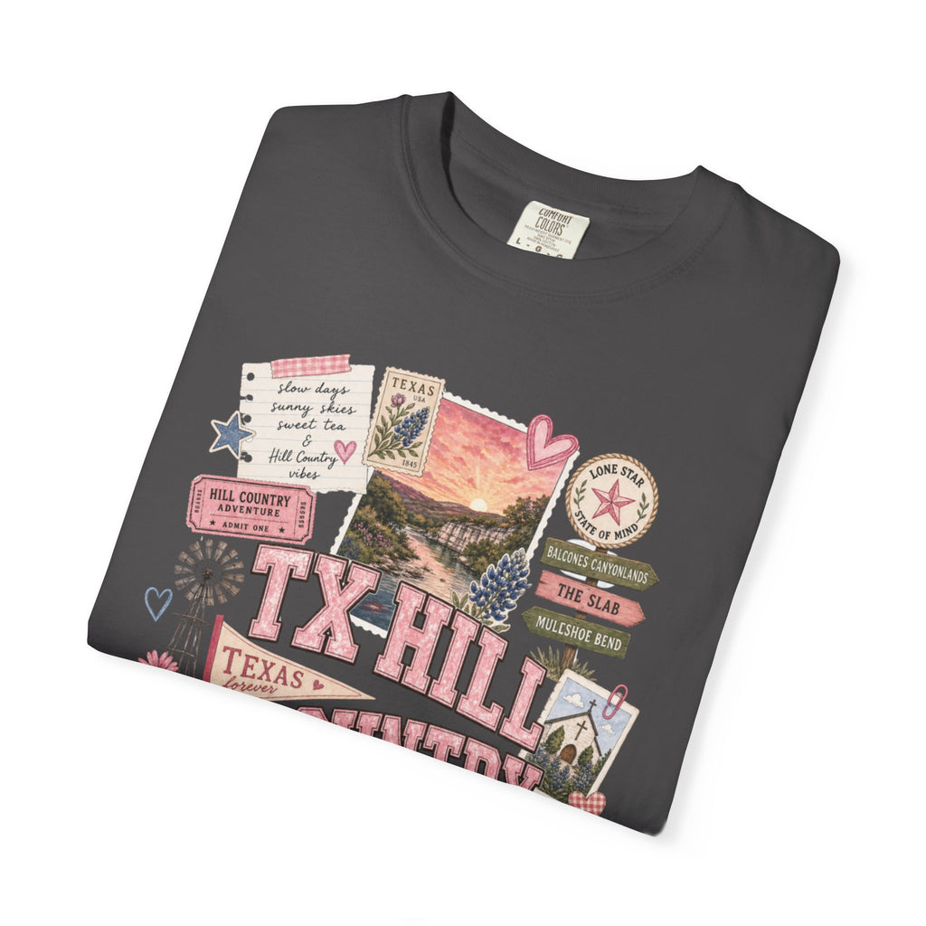 TX Hill Country Scrapbook Tee