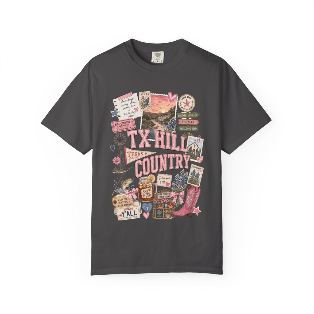 TX Hill Country Scrapbook Tee