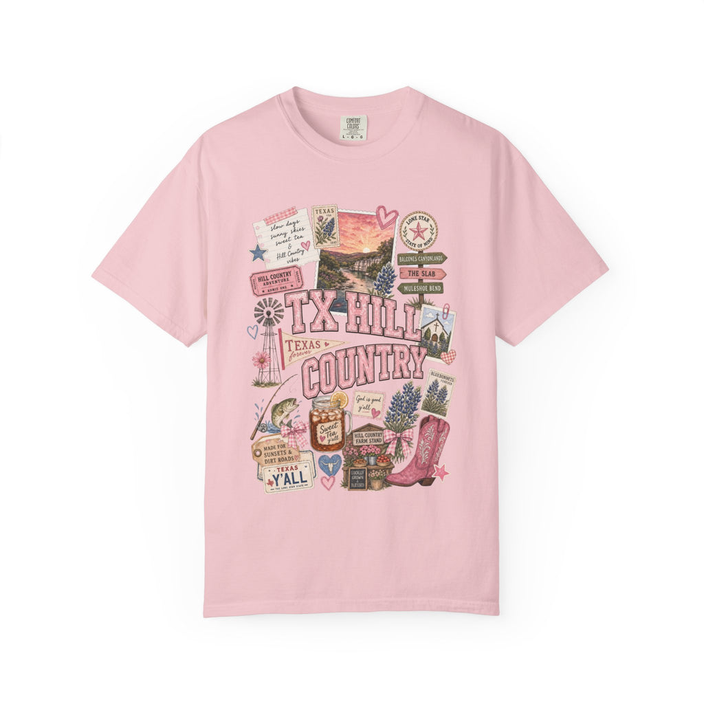 TX Hill Country Scrapbook Tee