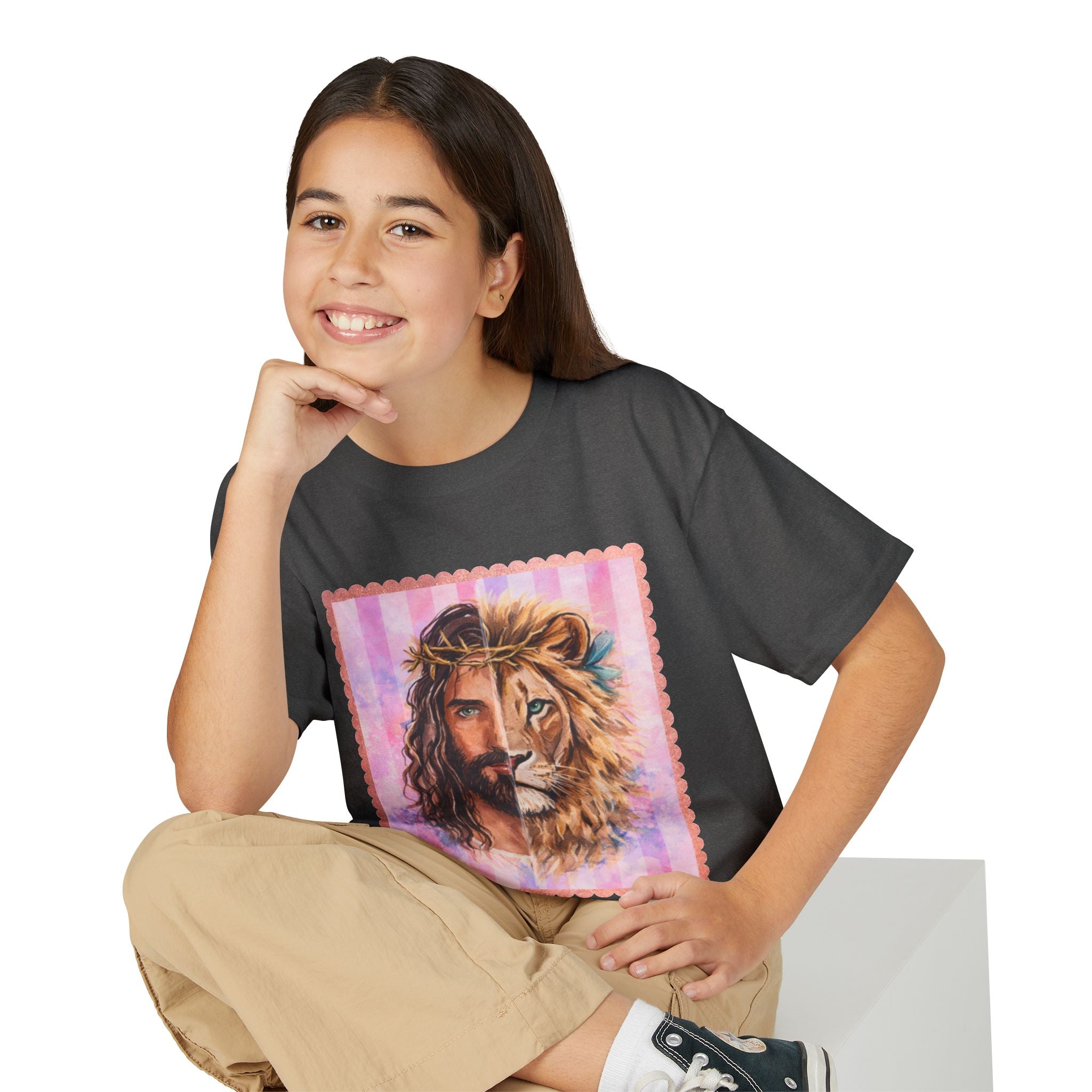 Youth Girls Lion & The Lamb Tee